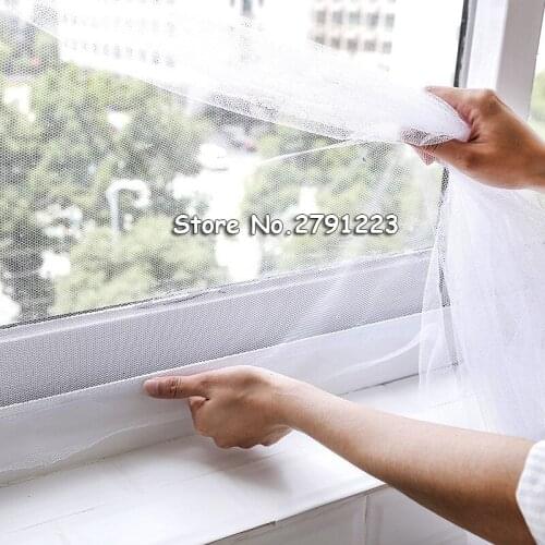 New Indoor Insect Fly Mosquito Window Screen Curtain Mosquito Netting Door Anti Mosquito Net For Kitchen Window Home Protector
