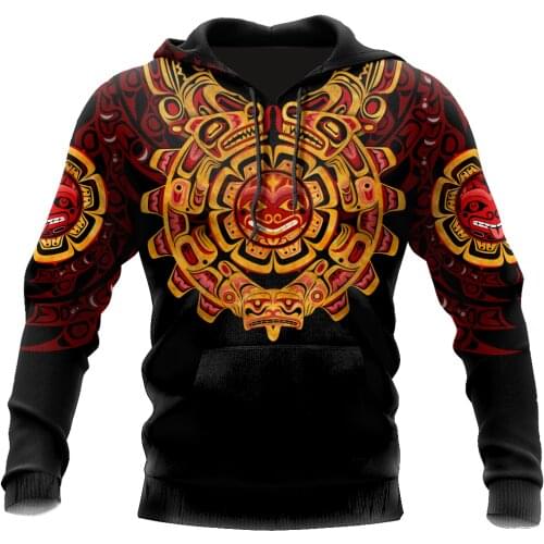 The Sea Serpent - Native Indian 3D Printed Unisex Hoodie Men Sweatshirt Streetwear Zip Pullover Casual Jacket Tracksuit KJ0244