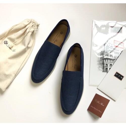 High quality Suede Casual Men Shoes Outdoor Slip On Lazy Loafers Simple Cozy Leisure Mules Multicolor Driving Walk Shoes for Men