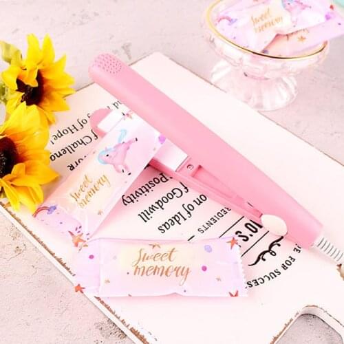 New Portable Bag Sealing Machine Nougat Bag Machine Sealing Bag Niu Tie Cookie Bag Household Hand Pressure Sealing Machine