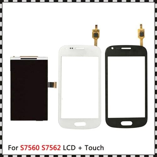 New High Quality 4.0" For Samsung Galaxy Trend gt S7560 S7562 Lcd Display With Touch Screen Digitizer Sensor