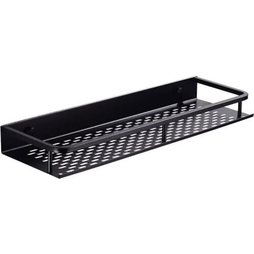 Bathroom Shelf Corner Organizer Space Aluminum Bathroom Kitchen Shelves Shower Shampoo Storage Rack Wall Mounted Decorative Corn