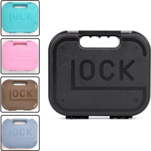 For GLOCK/P1 Portable Pistol Case Tactical Gun Hard Case Storage Carry Box for Glock Kublai Suitcase Airsoft Hunting Accessories