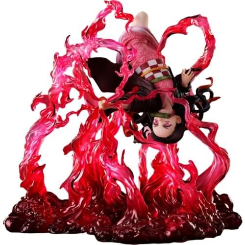 Pre-Sale Demon Slayer Kamado Nezuko Explosive Blood Japanese Anime Figure Pvc Model Doll Collectibles Ornaments Anime Toys Gift