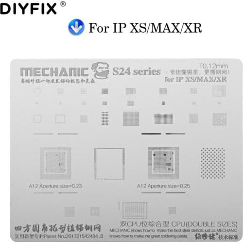 DIYFIX Phone Logic Board Repair Tool for iPhone XS/XS Max/XR/X/8/8P/7/7P/6/6 Plus/5/5S Motherboard IC Chip Ball Soldering Net