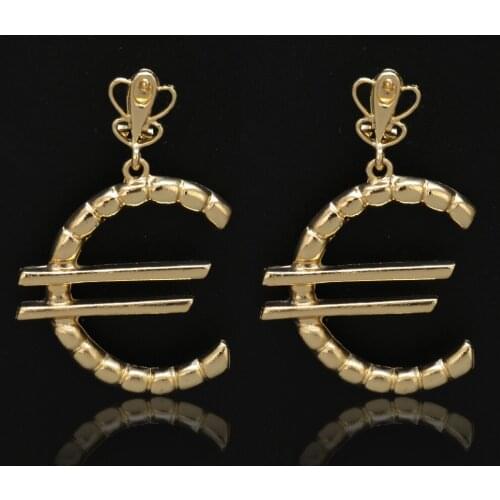 1 Pair Stainless Steel Ear Studs Earrings gold-color Round Shaped with Lobster clasp Push Back Earrings Women Men Earrings