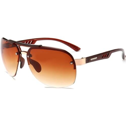 Oval Brown Sunglasses Women Shade New Vintage Retro Sun Glasses Female Male Brand Designer Hombre Oculos De Sol Feminino UV400