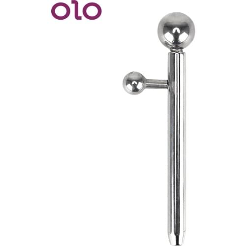 OLO Penis Plug Urethral Dilators Horse Eye Stimulation Catheters Sounds Stainless Steel Smooth Sex Toys for Men Sex Shop