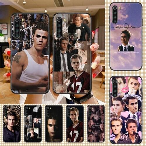 The Vampire Diaries Paul Wesley Phone case For Xiaomi Redmi Note 7 7A 8 8T 9 9A 9S 10 K30 Pro Ultra black 3D Etui art cover soft