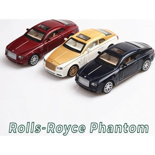 1:32 Toy Car phantom Metal Toy Alloy Car Diecasts & Toy Vehicles Car Model Car Miniature Toys For Children