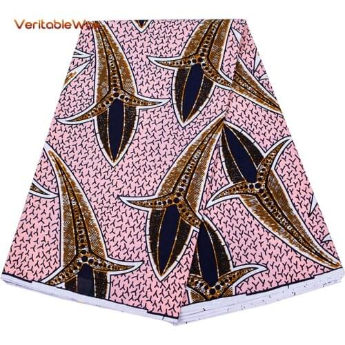 100% Cotton New Original Wax Fabric African Print Fabric Tissue Wax Fabric Wholesale African Wax Fabric 40FS1233
