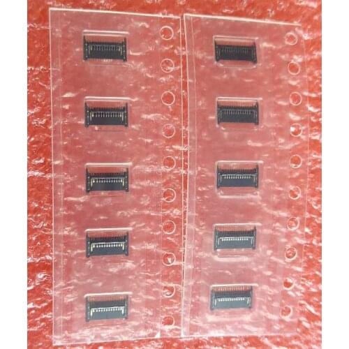 5PCS/LOT, Original New For Apple Watch S6 Series 6 44MM LCD Display / Touch Screen FPC Connector Contact on Mainboard