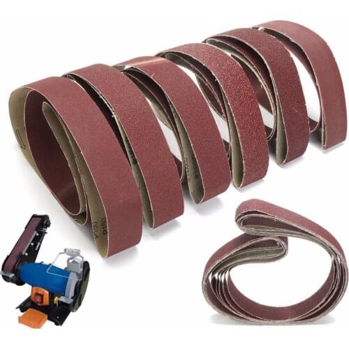 6pcs 1800*50mm Sanding Belts 36/40/60/80/120/150 Grit Sander File Polishing Set