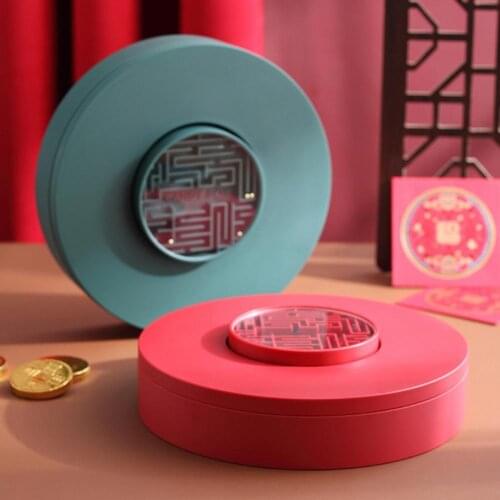 New Year7Compartment Snack Container Tray Divided Candy Nut Dish With Lid Candy Tray Food Storage Box Bowl Dried Fruit Organizer