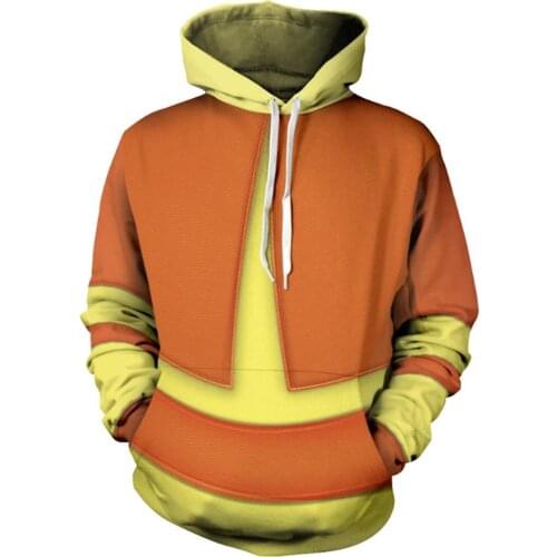 Avatar The Last Airbender Aang 3D Print Hoodie Adult Jacket Sweatshirt Pullover Hood Coat