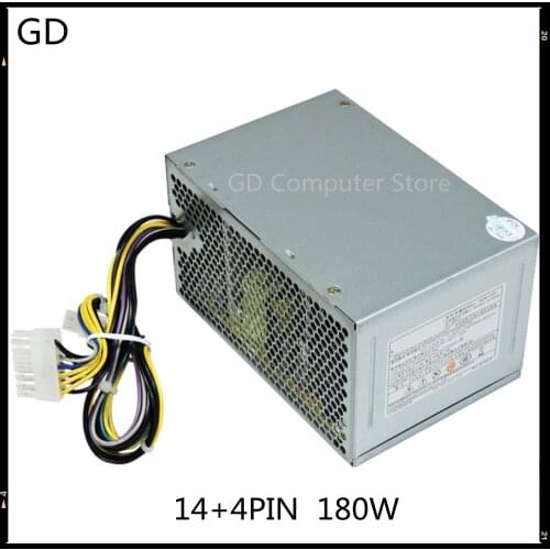 GD NEW For Lenovo M6300 M6400 M6408 A6800T Q77 Q75 B75 A75 180W Power Supply HK280-23FP HK280-25FP PCB037 PCB038 14+4PIN