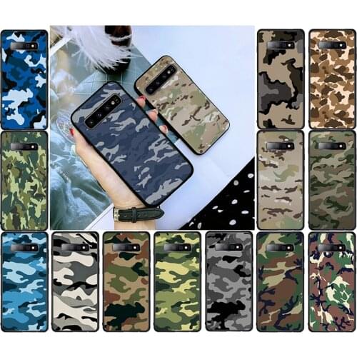 Camouflage Pattern Camo military Army Phone Case For Samsung Galaxy S21 S20 Plus S20Ultra S20FE S10 S10E S7 S8 S9 Plus Case