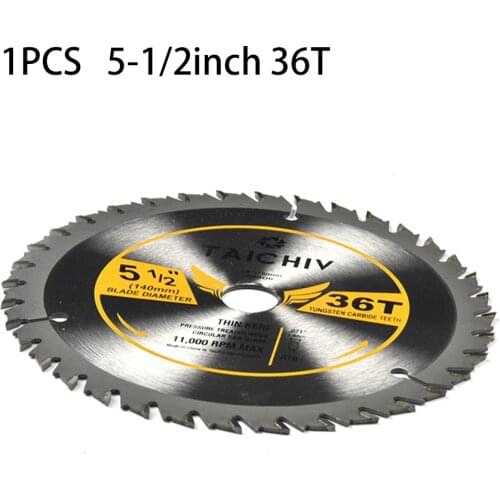 5-1/2 INCH 140mm 36T Tooth Circular Saw Blade For Wood Cutting Disc Power Accessories Parts Wood Working Tool