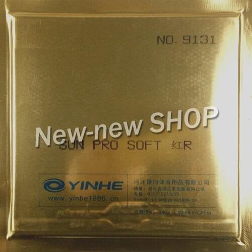 Galaxy YINHE Sun Pro (Factory Tunned) MAX TENSE Pips-in PingPong Rubber With Sponge