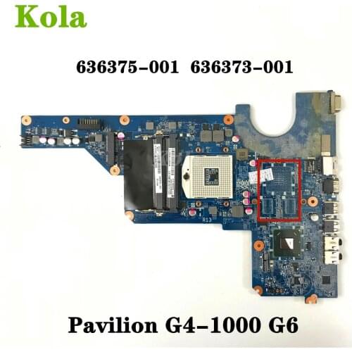 For HP Pavilion G4-1000 G6 G7 Laptop motherboard 636373-001 636375-001 HM65 DA0R13MB6E0 DA0R13MB6E1 100% fully tested