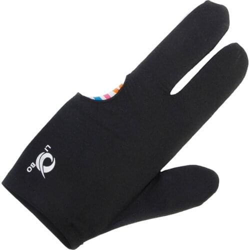 3 Finger Billiard Gloves Pool Cue Gloves for Left/ Right Hand Men/Women