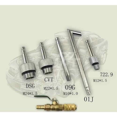 FORVW FOR Audi DSG 01J CVT 09G FOR Benz 722.9 Transmission Reueling pots Adapter Connector