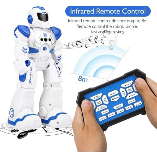 Remote Control Intelligent Robot Gesture Sensor Singing Dancing Educational Toy Smart Robot For Boys Children Birthday Gift kid