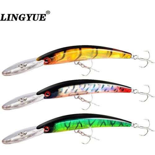 1pcs 17cm 24g Wobbler Fishing Lure Big Crankbait Minnow Peche Bass Trolling Artificial Bait Pike Carp lures Peche Fishing tackle