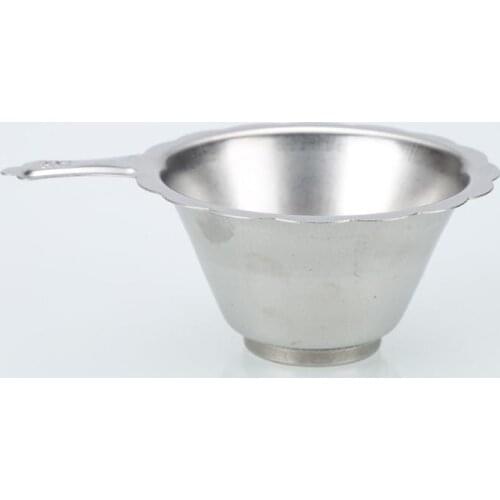 1 Pcs Universal Silver Double-layer Mesh Tea Infuser / Strainer/ Teapot Filter / Stainless Steel Kitchen Household Tools