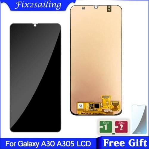 For Samsung galaxy A30 A305/DS A305F A305FD A305A Display Touch Screen Digitizer Assembly For Samsung A30 lcd