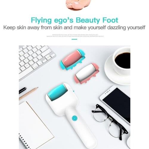 Electric Foot File Grinder Dead Skin Callus Remover for Foot Pedicure Tools Feet Care Foot Grinding Machine With 2 Grinding Head
