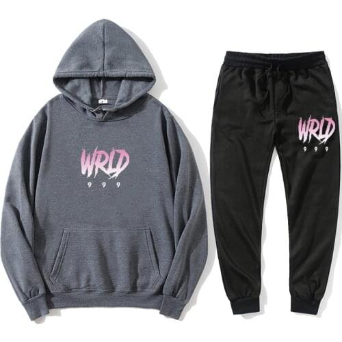 2020New J UICEWrld hoodie suit sweatshirt + jogging pants​​Juice wrld juice wrld juicewrld trap rap rainbow tomography juice wor