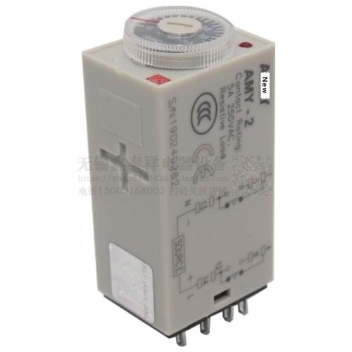 AMY-2 1S 220V Original Taiwan time relay new Genuine