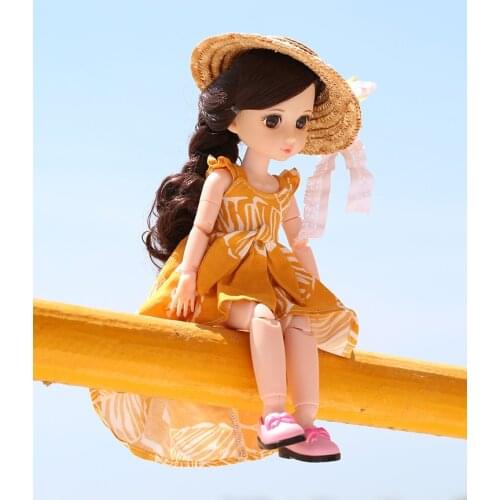 1 Pcs Doll Accessories Clothes Princess Dress with Stockings for BJD 1/6 Doll Clothes Gifts Christmas Halloween Witch