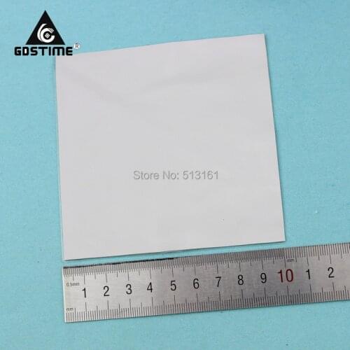 10 Pieces/lot Gdstime 100mm*100mm*1.5mm CPU Heatsink Chip Thermal Conductive Silicone Pad
