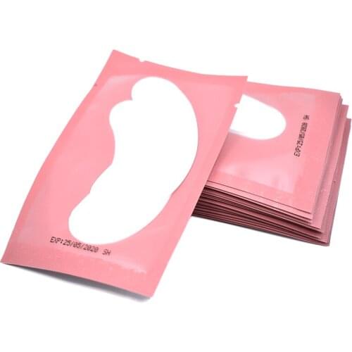 100pairs/pack New Paper Patches Eyelash Under Eye Pads Lash Eyelash Extension Hydrating Eye Tips Sticker Wraps Make Up Tools
