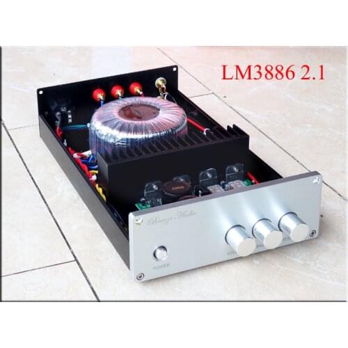 LM3886 2.1 channel subwoofer amplifier Beyond ordinary amplifier sound quality