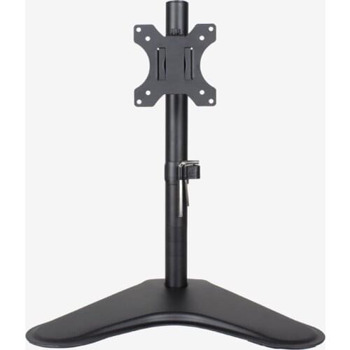 2018 new)DL-T500 17-27" BIG base LCD LED single Monitor desktop Holder Arm Full Motion tv mount Loading 9 kgs