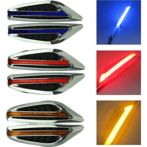 Car Styling Steering auto led light turn signals Fender Side Lamp DC12V Blade Shape Side Lights Marker Turn Signal Light new