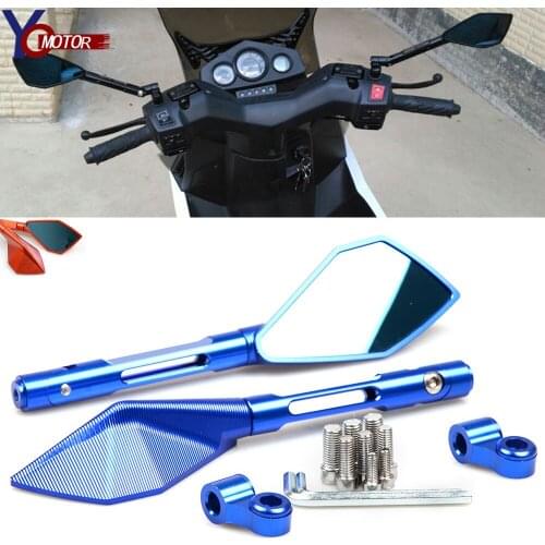 Motorcycle rearview Side mirror For honda yamaha Tmax 500 Tmax530 XJR 400 XJR 1300 V-MAX1700 V-MAX1200 Kawasaki BMW BUELL
