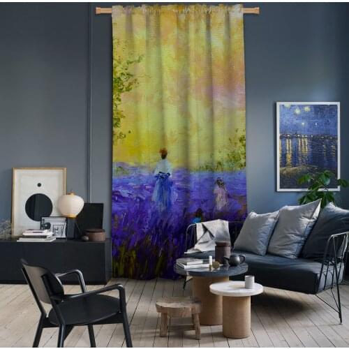 Cipcici Camille Pissaro Unisex Kids Living Room Mixed Colors Oriental Brown Masterpieces Yellow Purple Woman