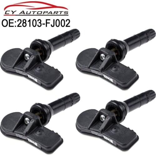 4PCS New Tire Pressure Sensor For Subaru Forester Impreza Justy Legacy Outpack Trezia WRX XV 28103-FJ002 28103FJ002