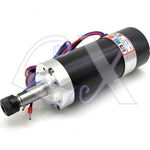 ER11 500W Brushless Spindle Motor 0.6N.M 12000rpm DC48V High-speed air-cooled brushless spindle motor