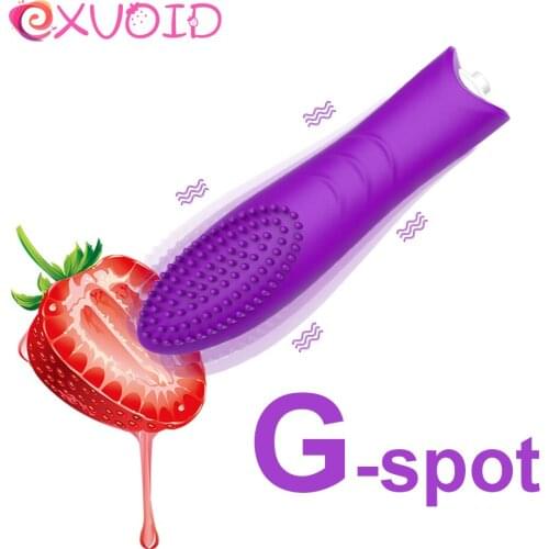 EXVOID Sex Toys for Women Dildo Finger Vibrator Long Bullet Vibrators G-spot Massager AV Stick Intimate Goods Adult Products