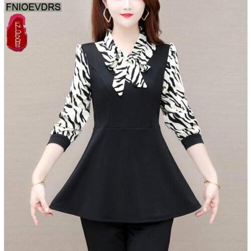 Блузки с галстуком FNIOEVDRS China At AliExpress