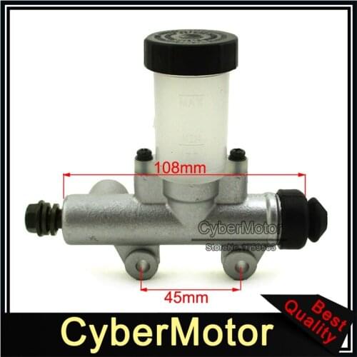 Rear Brake Master Cylinder For 6.000.305 TrailMaster 6.5HP XRS XRX Hammerhead 80T Mid American Sportworks Chinese Go Kart Cart
