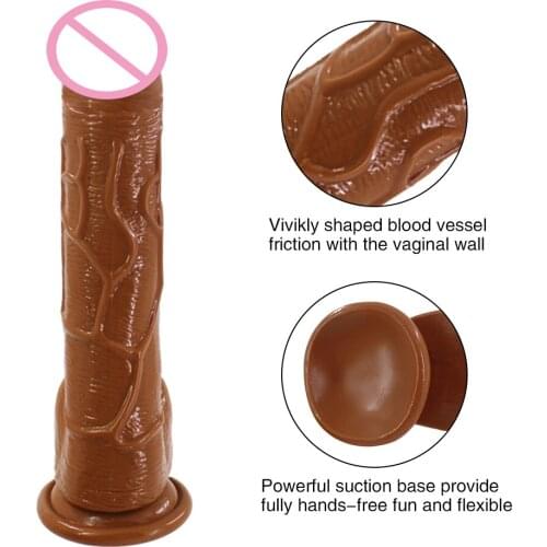 Sex Toys for Women Adult Product17/20cm Big Dildo With Suction Cup Female Masturbator Realistic Penis G-spot Orgasm Anal Plug