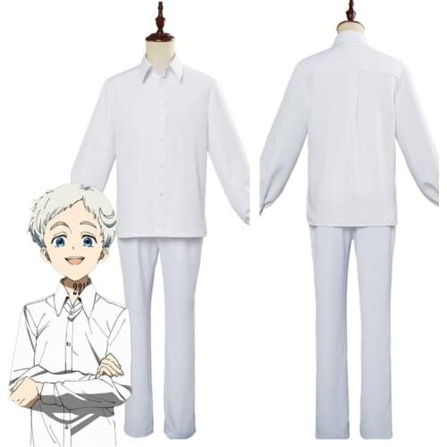 Anime Cosplay The Promised Neverland Norman Ray Cosplay Costume School Uniform Halloween Carnival Costumes