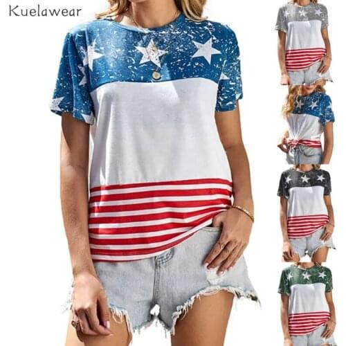 Женские полосатые футболки Kuelawear China At AliExpress