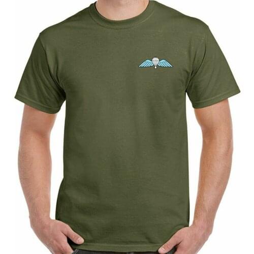 The Parachute Regiment Airborne 1 2 3 4 7 10 SFSG TEE TOP Mens summer cotton o-neck t-shirt